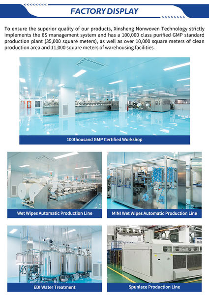 Xinsheng Nonwovens Technology Ltd. γραμμή παραγωγής του κατασκευαστή